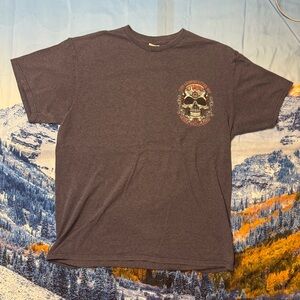 Grey Sturgis Biker Tee